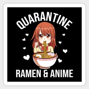Funny Quarantine Ramen And Anime Gift Sticker